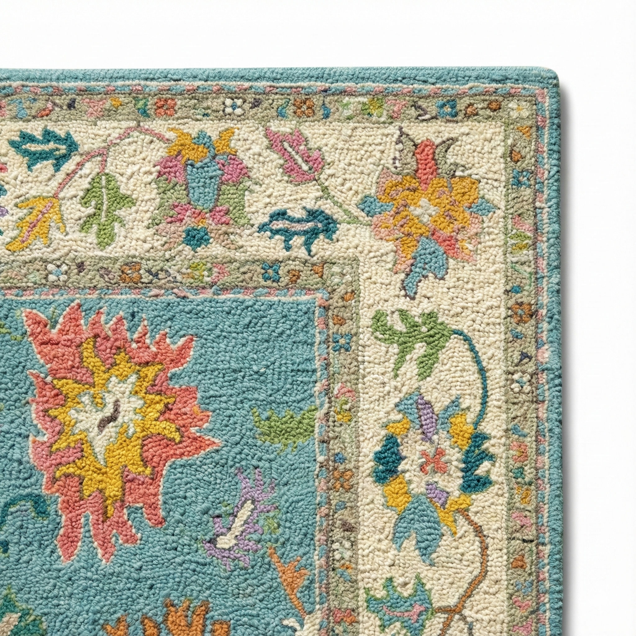 ORAVELIA - Hand Knotted Oushak Carpet